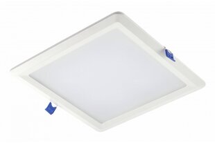 Gaismeklis, LED, 6W, 480Lm, 4000K, z/a, IP54, kvadrāts, balts цена и информация | Монтируемые светильники, светодиодные панели | 220.lv