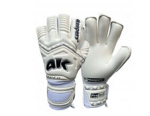 Перчатки вратарские 4keepers Guard Classic MF, 8,5, белого цвета цена и информация | Тренировочные перчатки. Размер 5 | 220.lv