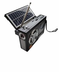 Radio ar saules paneli cena un informācija | Radioaparāti, modinātājpulksteņi | 220.lv
