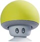 Mini Wireless Bluetooth skaļrunis ar mikrofonu, dzeltens Sudroid Mushroom cena un informācija | Skaļruņi | 220.lv