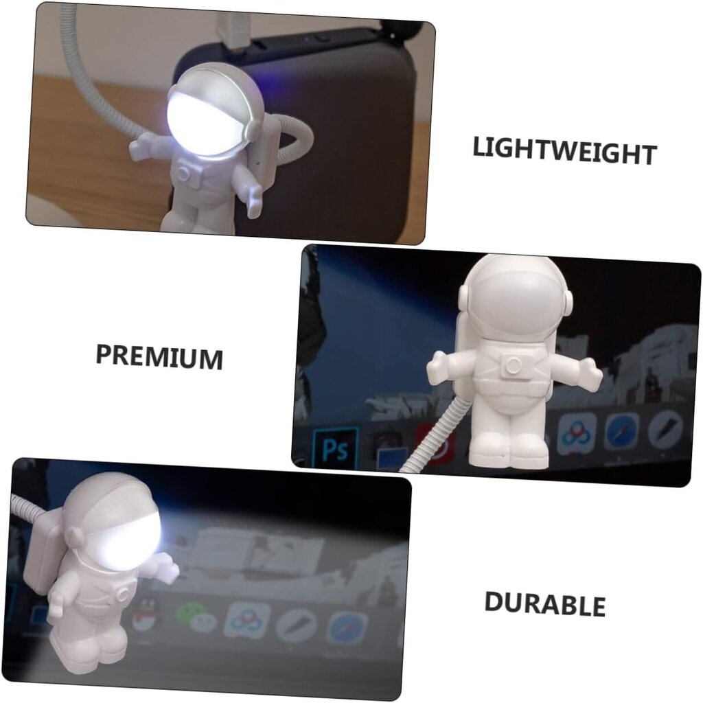Naktslampiņa ar astronauta attēlu SOLUSTRE USB LED цена и информация | Lampas bērnu istabai | 220.lv