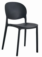 Комплект из двух черных стульев цена и информация | Стулья для кухни и столовой | 220.lv