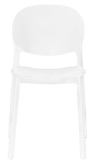 Комплект из двух белых стульев цена и информация | Стулья для кухни и столовой | 220.lv