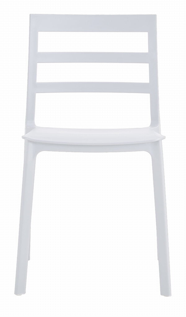 Divu krēslu komplekts baltā krāsā cena un informācija | Virtuves un ēdamistabas krēsli | 220.lv