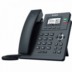 YEALINK T31W - IP/ VoIP-телефон T31 с адаптером питания, дополненный WiFi цена и информация | Стационарные телефоны | 220.lv