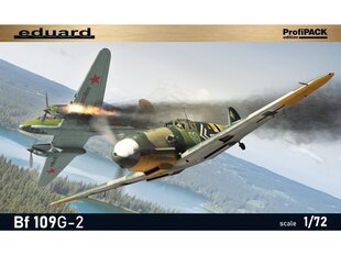 Saliekams modelis Tamiya Eduard - Messerschmitt Bf 109G-2 ProfiPack, 1/72, 70156 cena un informācija | Konstruktori | 220.lv