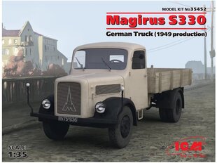 Saliekams modelis ICM - Klöckner-Humboldt-Deutz German Truck Magirus S330 1949 production, 1/35, 35452 cena un informācija | Konstruktori | 220.lv