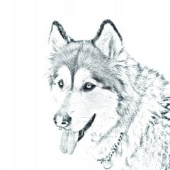 Подставка для ручки Alaskan Malamute, подсвечник цена и информация | Канцелярия | 220.lv