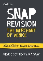 Merchant of Venice: AQA GCSE 9-1 English Literature Text Guide: Ideal for the 2024 and 2025 Exams цена и информация | Книги для подростков  | 220.lv