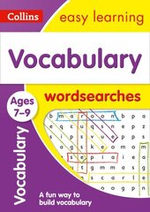 Vocabulary Word Searches Ages 7-9: Ideal for Home Learning cena un informācija | Grāmatas pusaudžiem un jauniešiem | 220.lv