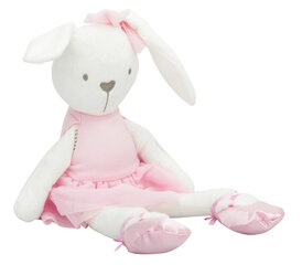 Плюшевый  кролик, 42 см. цена и информация | Мягкие игрушки | 220.lv