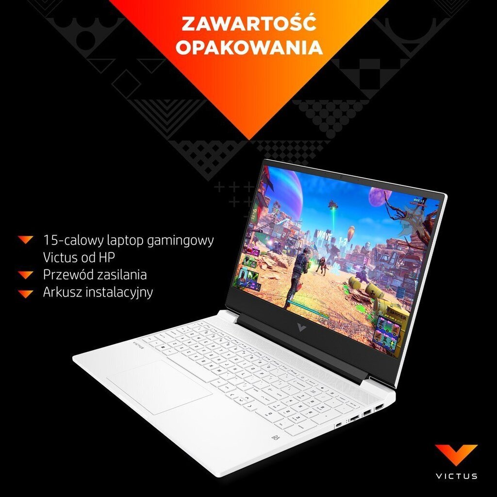 HP Victus 15 FHD 144Hz i5-12450H 8GB 256GB GTX1650 W11 Silver Renew cena un informācija | Portatīvie datori | 220.lv