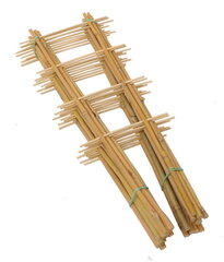 Бамбуковая лестница 35 см x 10 шт. цена и информация | Подставки для цветов, держатели для вазонов | 220.lv
