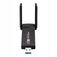 Wifi adapteris 1300Mbps цена и информация | Адаптеры и USB разветвители | 220.lv