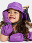 Didriksons bērnu lietus cepure SOUTHWEST KIDS, violeta cena un informācija | Lietus apģērbs bērniem | 220.lv