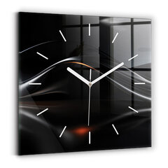 Sienas pulkstenis Abstrakcija, 30x30 cm cena un informācija | Pulksteņi | 220.lv