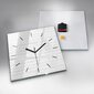 Sienas pulkstenis Koka Paneļu Modelis, 30x30 cm cena un informācija | Pulksteņi | 220.lv