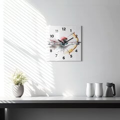 Sienas pulkstenis Karavīrs Medību Laikā, 30x30 cm цена и информация | Часы | 220.lv