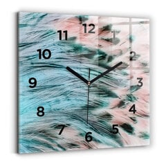 Sienas pulkstenis Krāsainas Spalvas, 30x30 cm цена и информация | Часы | 220.lv