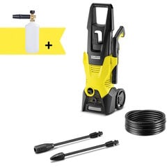 Augstspiediena mazgātājs Karcher K3 + Putu ģenerator цена и информация | Мойки высокого давления | 220.lv