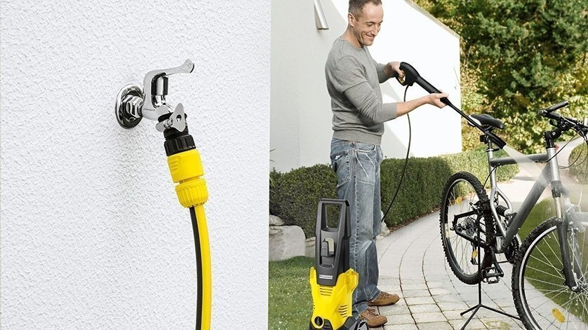 Augstspiediena mazgātājs Karcher K3 + Putu ģenerator cena un informācija | Augstspiediena mazgātāji | 220.lv