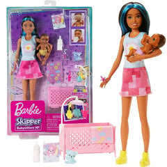 Кукла Barbie Skipper с ребенком и аксессуарами цена и информация | Игрушки для девочек | 220.lv