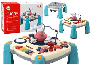 Интерактивный развивающий стол, синий цена и информация | Развивающие игрушки | 220.lv