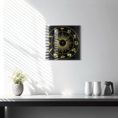 Sienas pulkstenis Zodiaka Zīmes, 30x30 cm cena un informācija | Pulksteņi | 220.lv