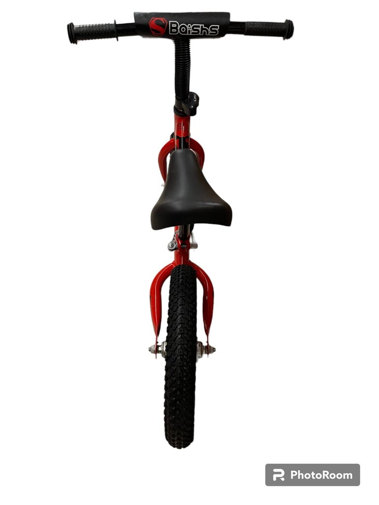 Līdzsvara velosipēds Baishs 12", sarkans cena un informācija | Balansa velosipēdi | 220.lv