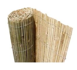 Бамбуковый коврик 1,2 x 5 м, из планок цена и информация | Заборы и принадлежности к ним | 220.lv