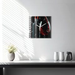 Sienas pulkstenis Vīna Pudele, 30x30 cm цена и информация | Часы | 220.lv