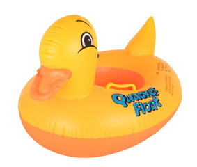 Piepūšamais peldriņķis Duck, 63x45x36 cm, dzeltens cena un informācija | Piepūšamās rotaļlietas un pludmales preces | 220.lv