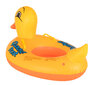 Piepūšamais peldriņķis Duck, 63x45x36 cm, dzeltens цена и информация | Piepūšamās rotaļlietas un pludmales preces | 220.lv