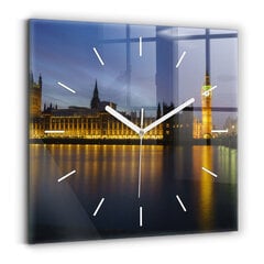 Sienas pulkstenis Vinčesteras Londonas Pils, 30x30 cm cena un informācija | Pulksteņi | 220.lv