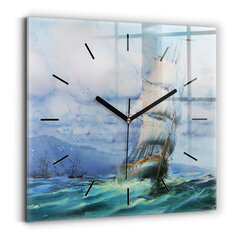 Sienas pulkstenis Ūdens Uz Ūdens, 30x30 cm cena un informācija | Pulksteņi | 220.lv
