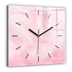 Sienas pulkstenis Spalvas - Abstrakcija, 30x30 cm цена и информация | Часы | 220.lv