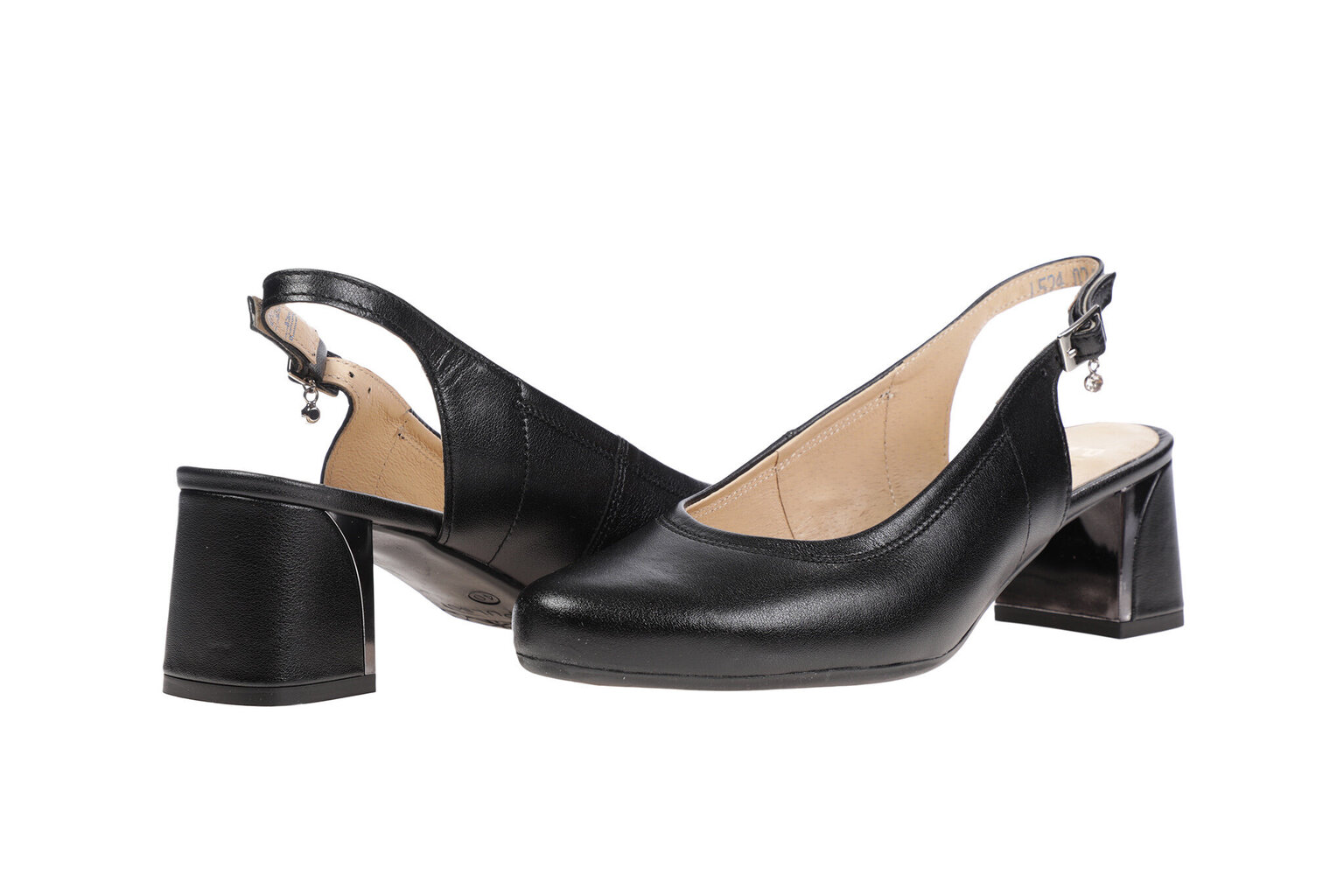 Sieviešu sandales Pulso 78025, melnas cena un informācija | Sieviešu sandales | 220.lv