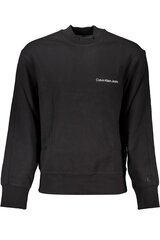 Calvin Klein Jeans džemperis vīriešiem J30J324621, melns cena un informācija | Vīriešu jakas | 220.lv