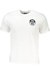 T-krekls vīriešiem North Sails 902838000, balts cena un informācija | Vīriešu T-krekli | 220.lv