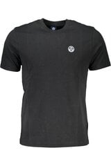 T-krekls vīriešiem North Sails 902831000, melns cena un informācija | Vīriešu T-krekli | 220.lv