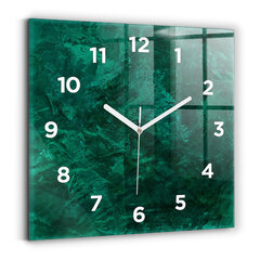 Sienas pulkstenis Smaragda Siena, 30x30 cm cena un informācija | Pulksteņi | 220.lv