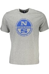 T-krekls vīriešiem North Sails 902832000, pelēks cena un informācija | Vīriešu T-krekli | 220.lv