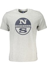 T-krekls vīriešiem North Sails 902833000, pelēks cena un informācija | Vīriešu T-krekli | 220.lv