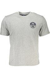T-krekls vīriešiem North Sails 902838000, pelēks cena un informācija | Vīriešu T-krekli | 220.lv