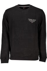 Tommy Hilfiger džemperis vīriešiem DM0DM18404, melns cena un informācija | Vīriešu jakas | 220.lv
