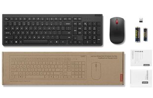 Lenovo Essential Wireless Combo Gen 2 4X31N50751 цена и информация | Клавиатуры | 220.lv