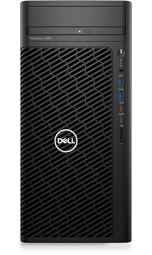 Dell Precision 3660 N104P3660MTEMEA_NOKEY cena un informācija | Stacionārie datori | 220.lv