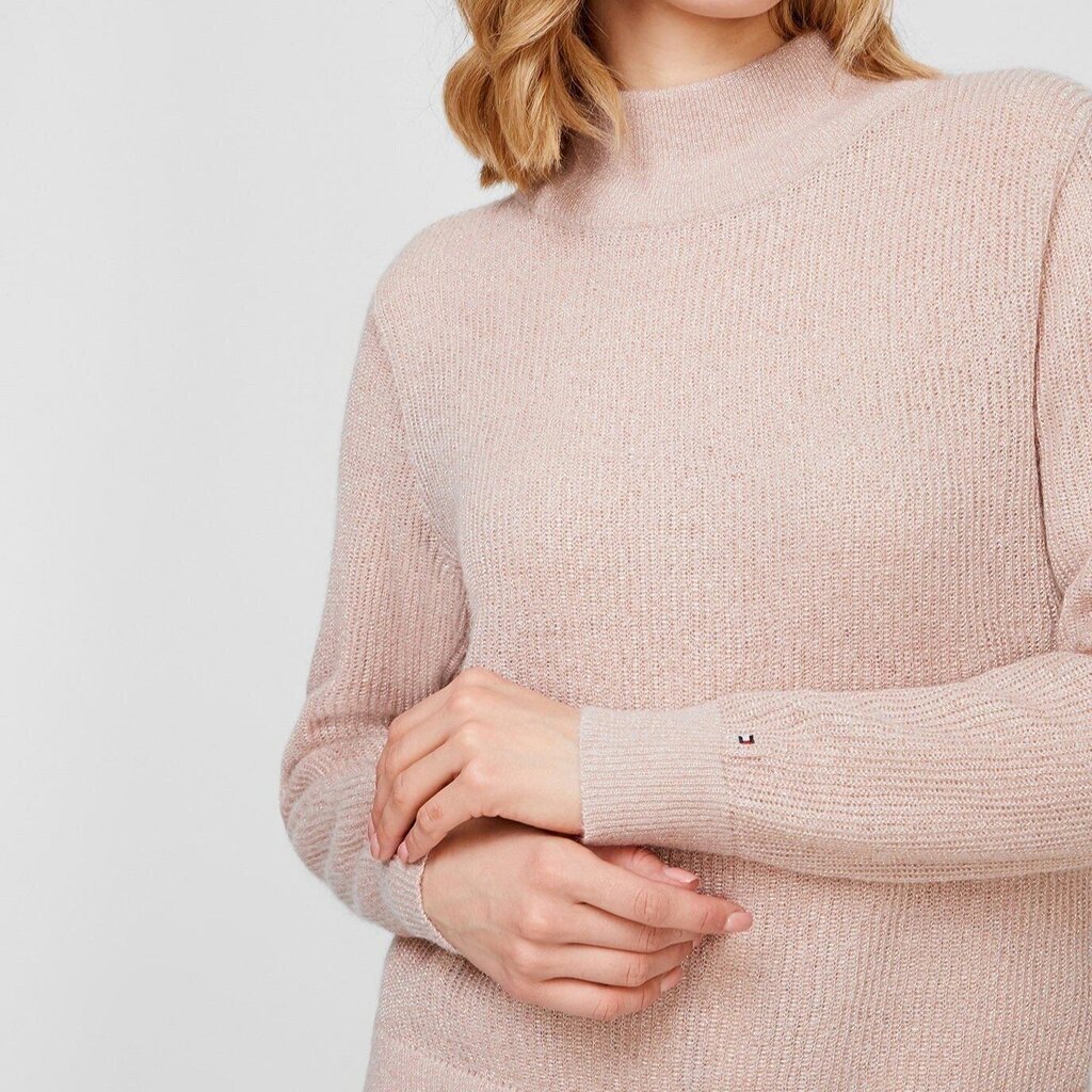 Tommy Hilfiger džemperis sievietēm, rozā cena un informācija | Sieviešu džemperi | 220.lv