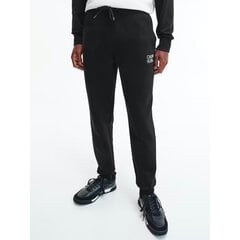 Мужские повседневные брюки Calvin Klein 8719854488439, чёрные цена и информация | Мужские брюки | 220.lv