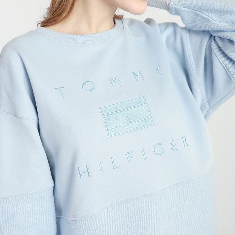 Tommy Hilfiger džemperis sievietēm, zils cena un informācija | Jakas sievietēm | 220.lv